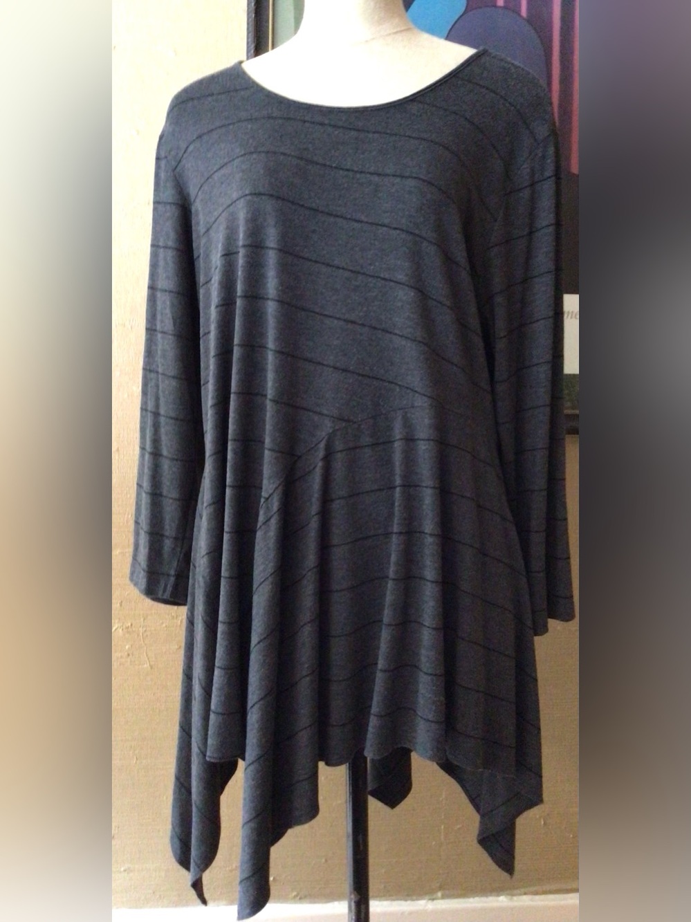 Comfy USA asymmetrical tunic